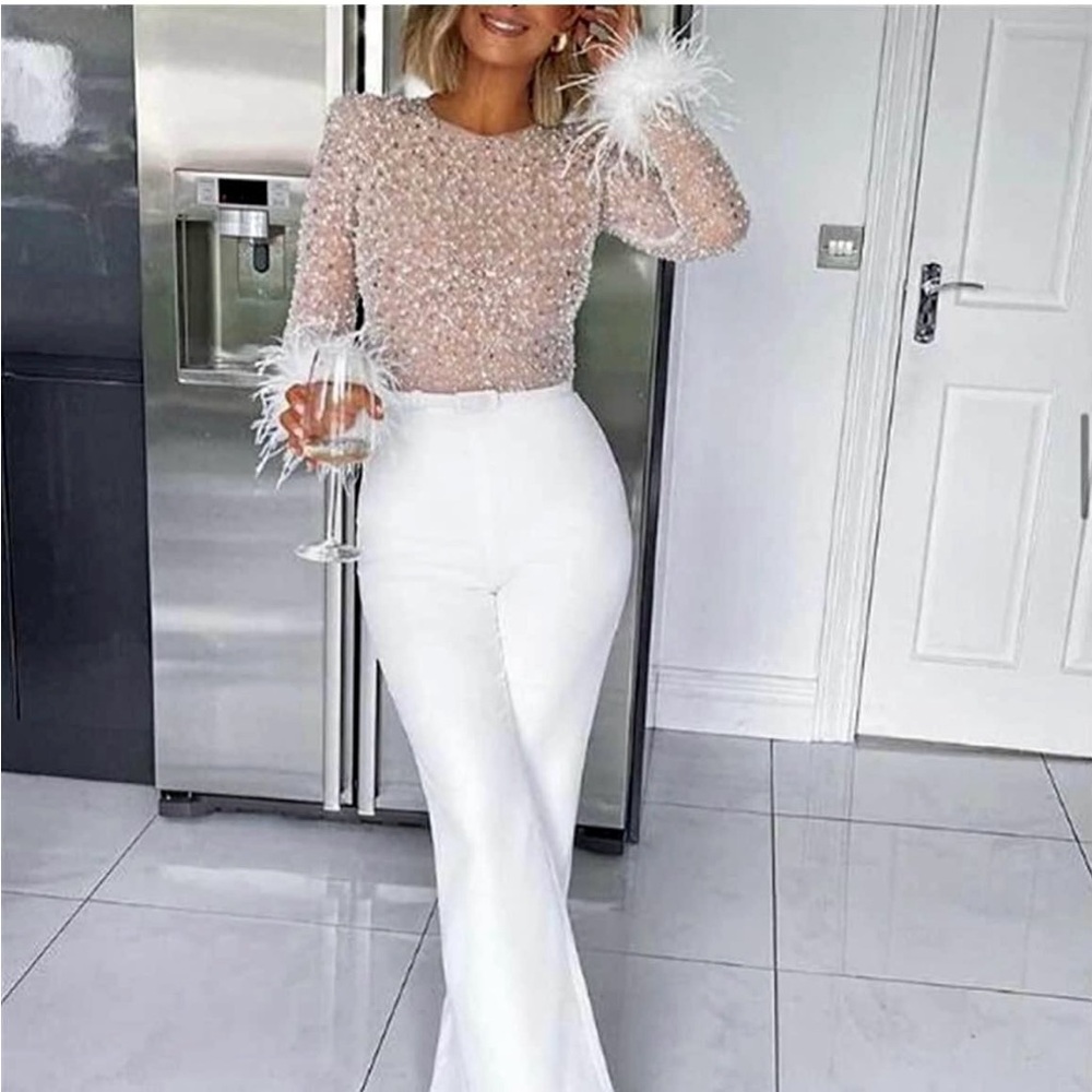 The perfect holiday jumpsuit!